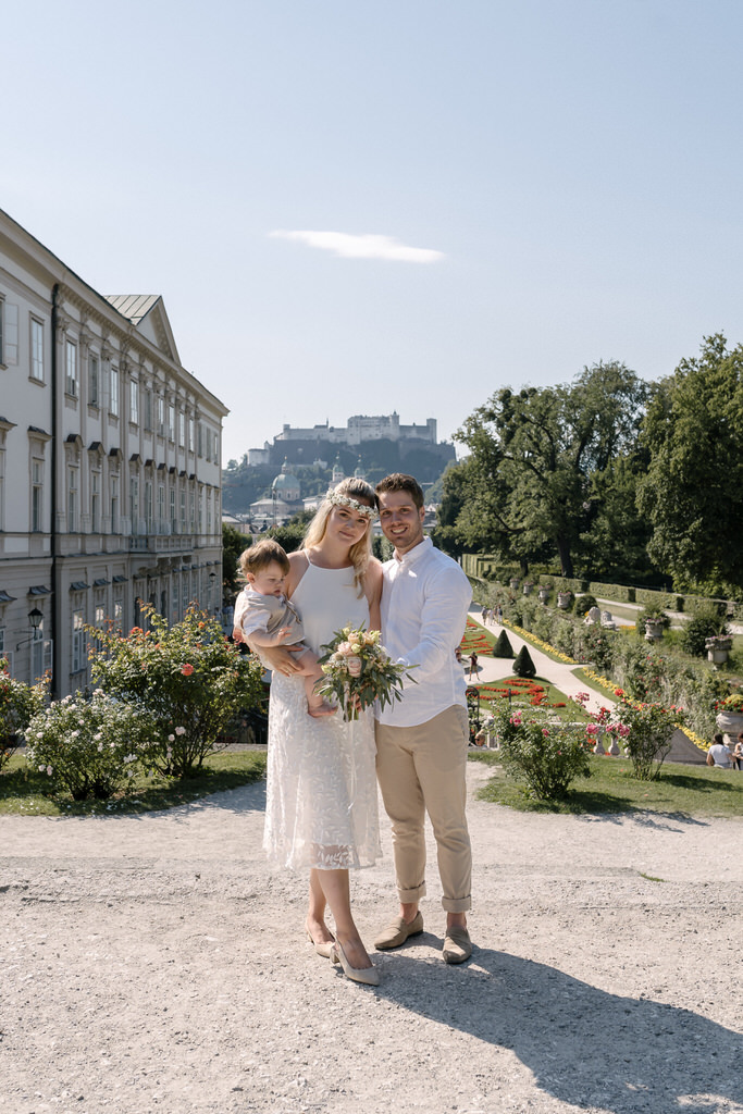 Hochzeit im Standesamt Schloss Mirabell, Salzburg